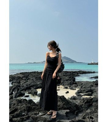 프릴 투피스 세트